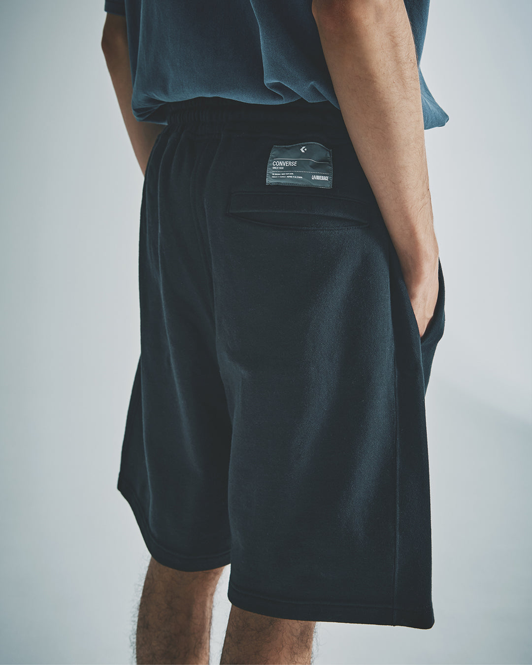 CV UA SWEAT SHORTS U (BLACK)
