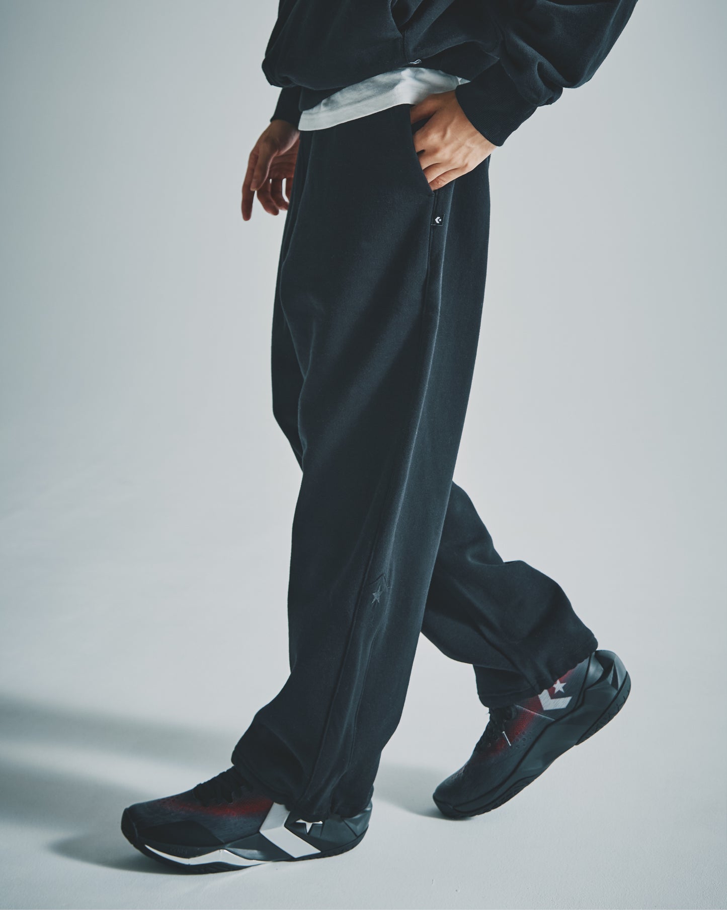 CV UA SWEAT PANTS U (BLACK)