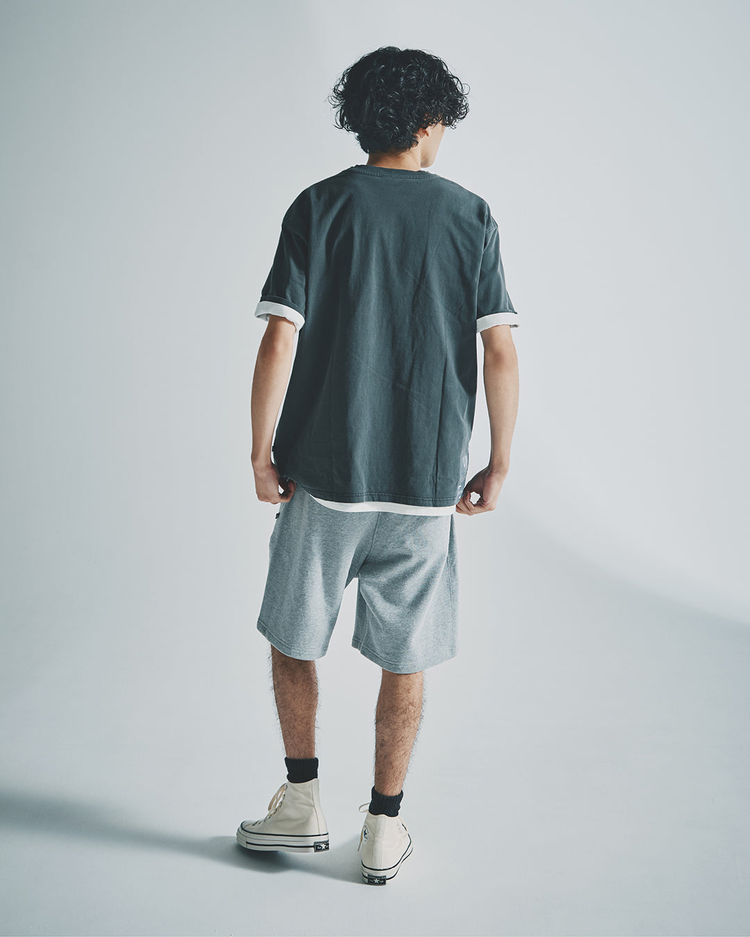 CV UA SWEAT SHORTS U (GRAY)